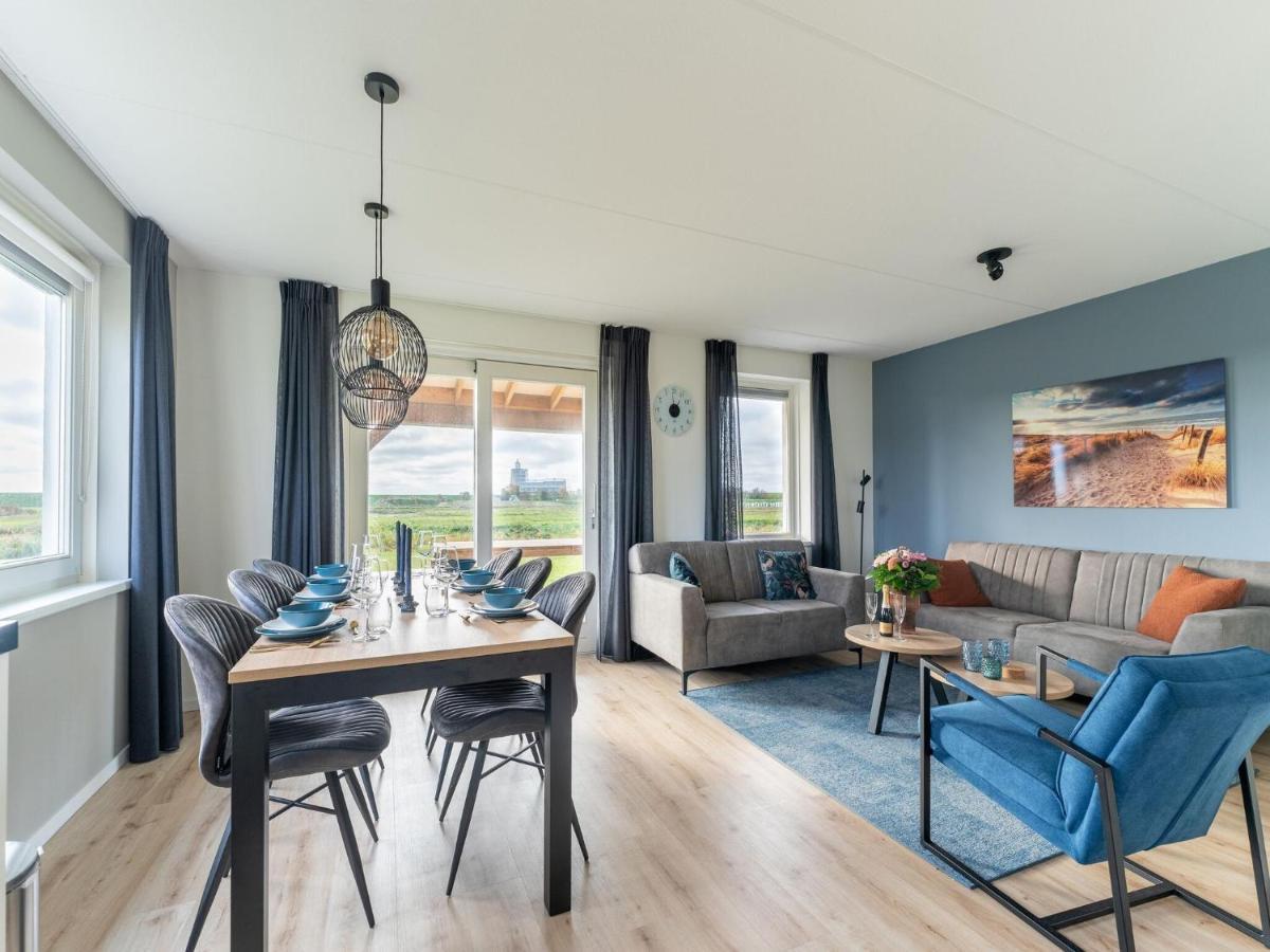 Modern Holiday Home By The Sea With Sauna Scherpenisse Exterior photo